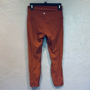 lululemon athletica Rust Leggings - 8